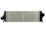 Intercooler Nissan Primastar, 08.2006-2010, motor 2.0 dci 66/84kw, 2.5 dci 107kw, diesel, cu/fara AC, aluminiu brazat/plastic, 540x180x40 mm,, Rapid