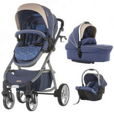 Carucior Chipolino Up &amp;amp; Down 3 in 1 marine blue foto