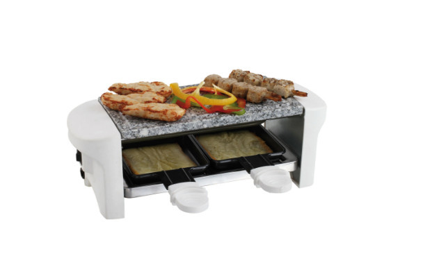 Gratar electric Raclette cu plita din granit 350 W, dimensiuni 250 x 80 mm / 24