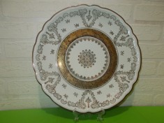 Portelan Bavaria WINTERLING Germany - superb PLATOU decorat in teme vegetale