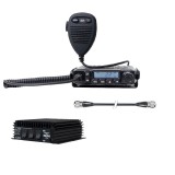 Pachet statie CB PNI Escort HP 6500 PRO cu amplificator 100W PNI RX-TX KL203P si cablu R50 AM/FM/SSB