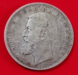 Rom&acirc;nia, 1 Leu 1900, Argint.