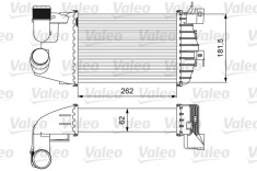 VALEO 818627 Intercooler, compresor foto
