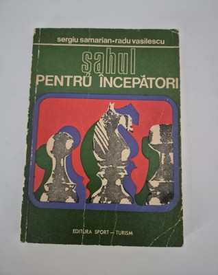 Carte Sah Sergiu Samarian Sahul pentru incepatori foto