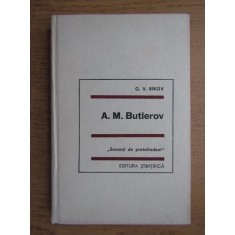 Vasili Bikov - A. M. Butlerov (1967, editie cartonata)