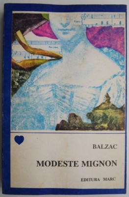 Modeste Mignon &amp;ndash; Honore de Balzac foto