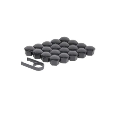 Set capace prezoane roata Automax, 17mm, 20buc, negru AutoDrive ProParts foto