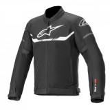 Cumpara ieftin Geaca Moto Alpinestars T-SPS Air Jacket, Negru/Alb, Extra-Large