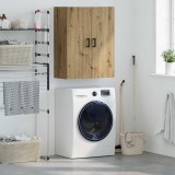 vidaXL Dulap de perete Pe perete Stejar Artizanal 69,5 x 34 x 90 cm 879517
