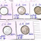 monede rusia 2000 7 buc./ 6 - 2r orase martir + 1 - 5k