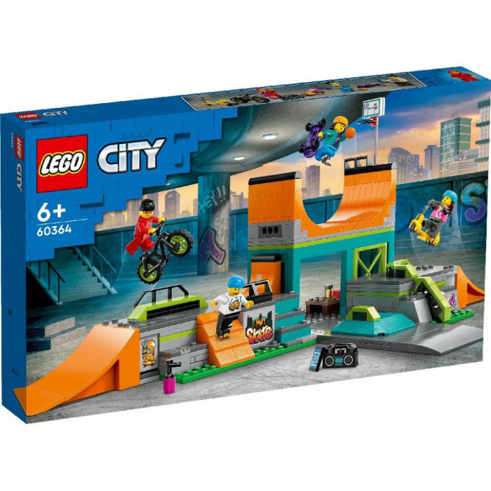 LEGO CITY PARC PENTRU SKATEBOARD 60364 SuperHeroes ToysZone