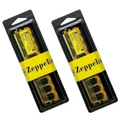 Memorie Zeppelin 4GB DDR2 800MHz CL6 Dual Channel Kit foto