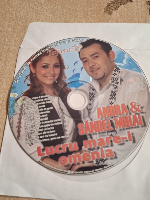 Cd andra sisandel mihai-lucru mare-i omenia