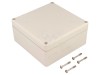 Carcasă Universală ABS Gri IP65 BOPLA Serie EUROMAS II 120x122x57mm