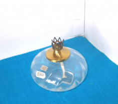 Lampa cristal pt. ulei sau petrol aromat, handmade - design Rune Strand, SEA foto