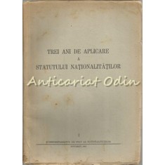 Trei Ani De Aplicare A Statutului Nationalitatilor - 1948