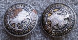 M.130 PERECHE NASTURI VECHI IMITATIE MONEDA MEDIEVALA 1486