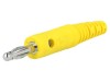 Mufă Banană 4mm Galbenă 10A 70VDC