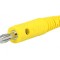 Mufă Banană 4mm Galbenă 10A 70VDC