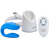 WE-VIBE Match vibrator pentru cuplu Blue 7,65 cm