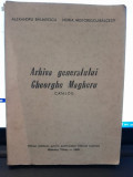 Catalogul arhivei generalului Gheorghe Magheru 1665-1880 - Alexandru Balintescu