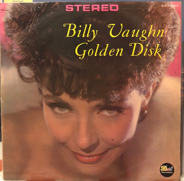 Vinil LP &quot;Japan Press&quot; Billy Vaughn &lrm;&ndash; Golden Disk (VG)