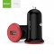 Alimentator Incarcator de la auto 1A 12-24V la 1x USB 1A negru GF-C5 blister Golf