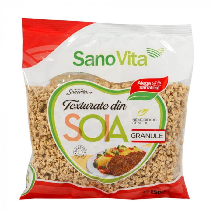 Granule Vegetale de Soia Sano Vita 150g, Granule Soia, Soia in Granule, Granule Vegetale, Granule Soia Sano Vita, Soia in Granule Sano Vita, Soia Gran