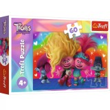 Puzzle Trefl 60 Trolii Prietenosi, TREFL 60P
