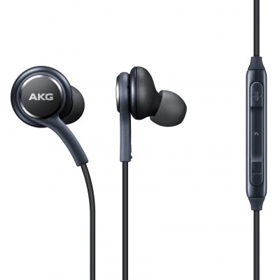 Handsfree Casti In-Ear Samsung Galaxy S9+ G965, EO-IG955BS, AKG, Cu microfon, 3.5mm, Gri GH59-14744A foto