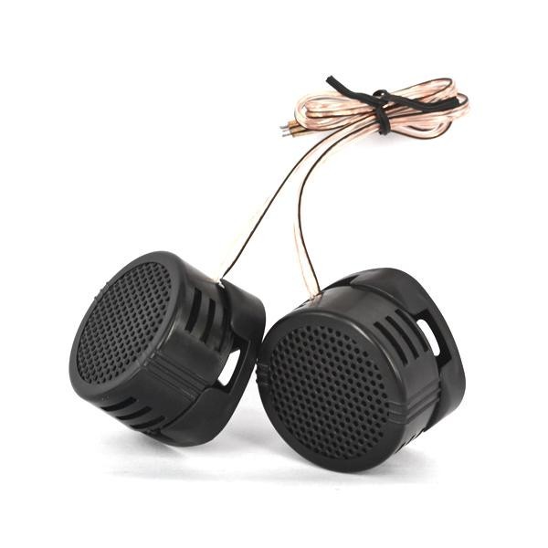 Set 2 Difuzoare Tweeter Auto Inalte cu Filtre si Crossover Incorporat, Titanium Hi-Fi, Putere Maxima 500W, 2.8V