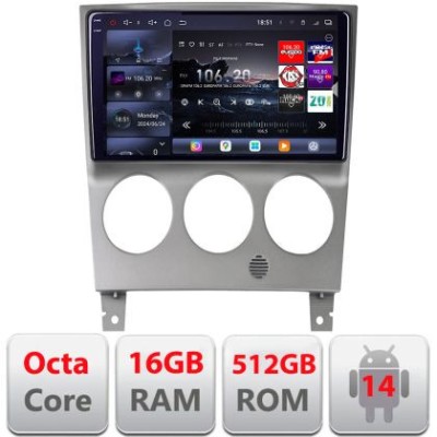 Navigatie Subaru Impreza 2002-2007 Android radio gps internet 8 core QLED 2K 16+512 360 Edotec CarStore Technology foto