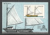 Brazilia.1980 Ziua marcii postale:Corabie-Bl. SB.483