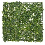 Placă Podea Exterior, Model Frunze Trifoi, 50x50cm, Plastic, Verde