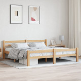 Cadru de pat, 180x200 cm, lemn de pin masiv GartenMobel Dekor, vidaXL