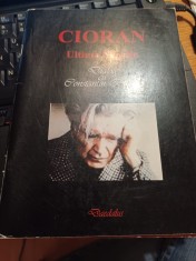 Cioran - Ultima negație. Dialog cu Constantin Barbu foto