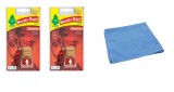 Odorizant auto Wunder- Baum Bottle 2 Pack Passion si Laveta Microfibra