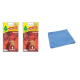 Odorizant auto Wunder- Baum Bottle 2 Pack Passion si Laveta Microfibra