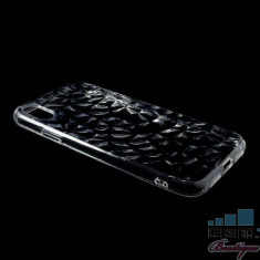 Husa iPhone XR TPU Textura Diamant Transparenta foto