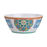 Bol Rotund din Melamină cu Model Aztec Colorat 0.42L, CMCLASS