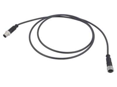 Cablu HARTING 5 pini PUR 1,5m pentru senzori și automatizări cu conector M12 foto