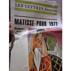 Les Lettres francaises nr.1412/decembrie1971, Matisse pour 1972