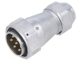 Mufă Tată IP67 7 PIN 25A Lipire pe Cablu