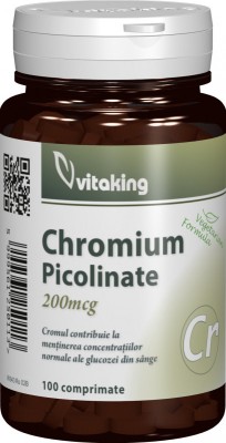 Crom picolinat 200mcg 100cpr foto