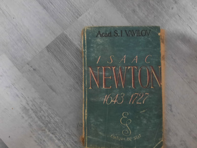 Isaac Newton 1643-1727 de S.I.Vavilov foto