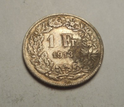 Elvetia 1 Franc 1913 foto