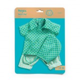 Hainute de schimb pentru papusi Zazen Petit Pan,3 piese,bumbac 100%