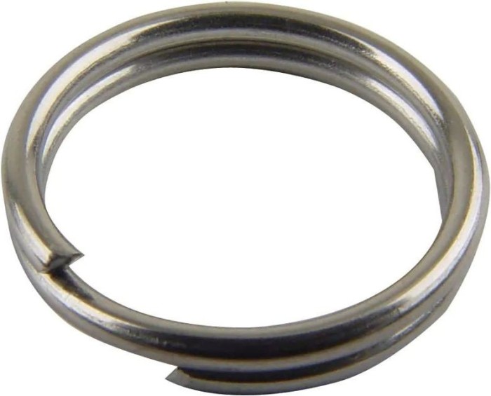 Inele Despicate Filfishing Split Rings Nickel, 3mm, 25buc/pac
