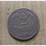 AUT AustroUngaria 2 heller 1911