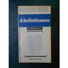 Biblioteca critica - Dimitrie Bolintineanu